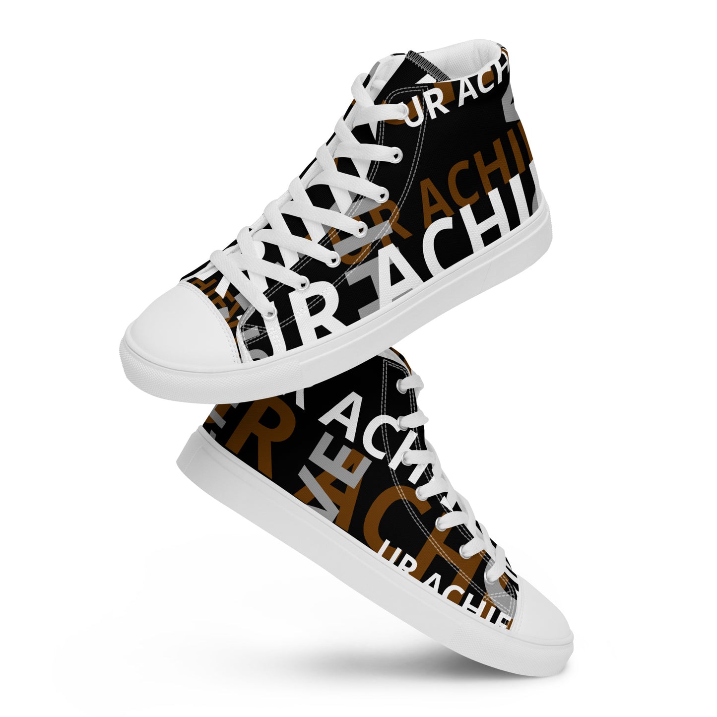 Zapatillas de lona de caña alta para hombre