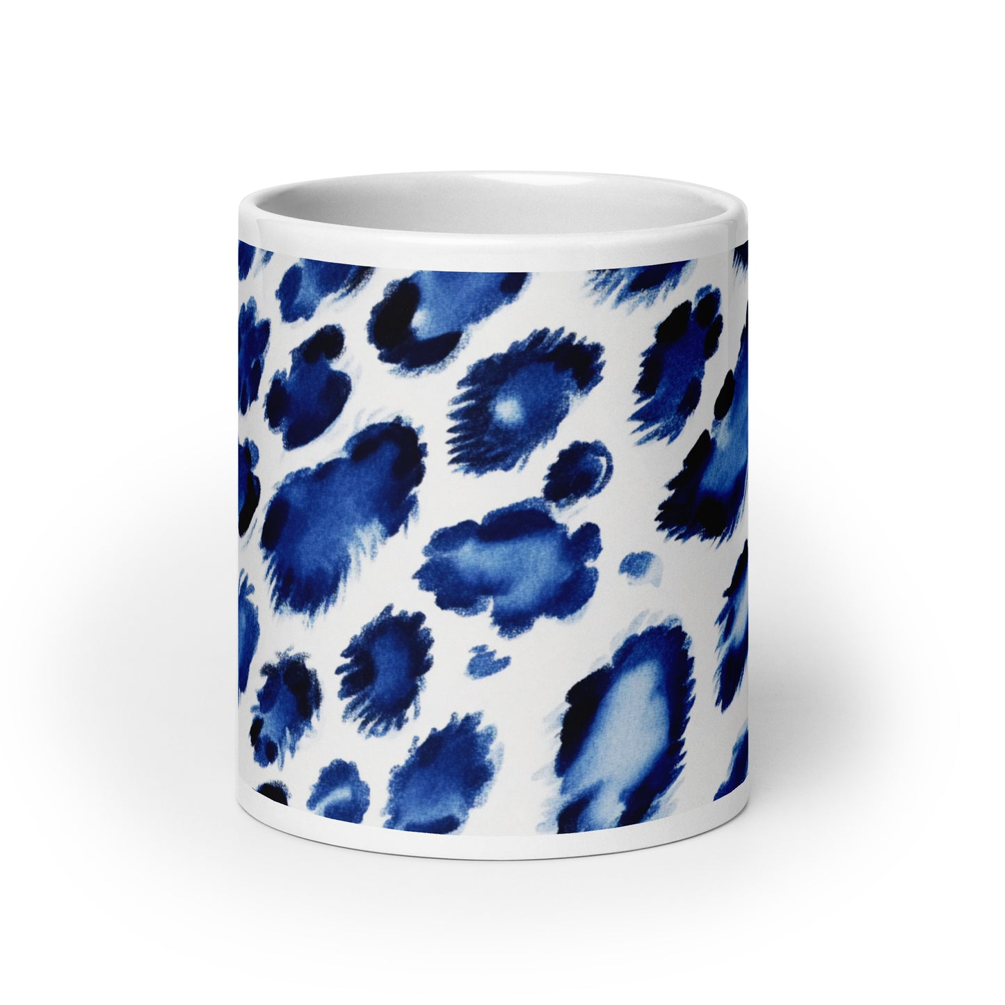 Taza Leopardo azul