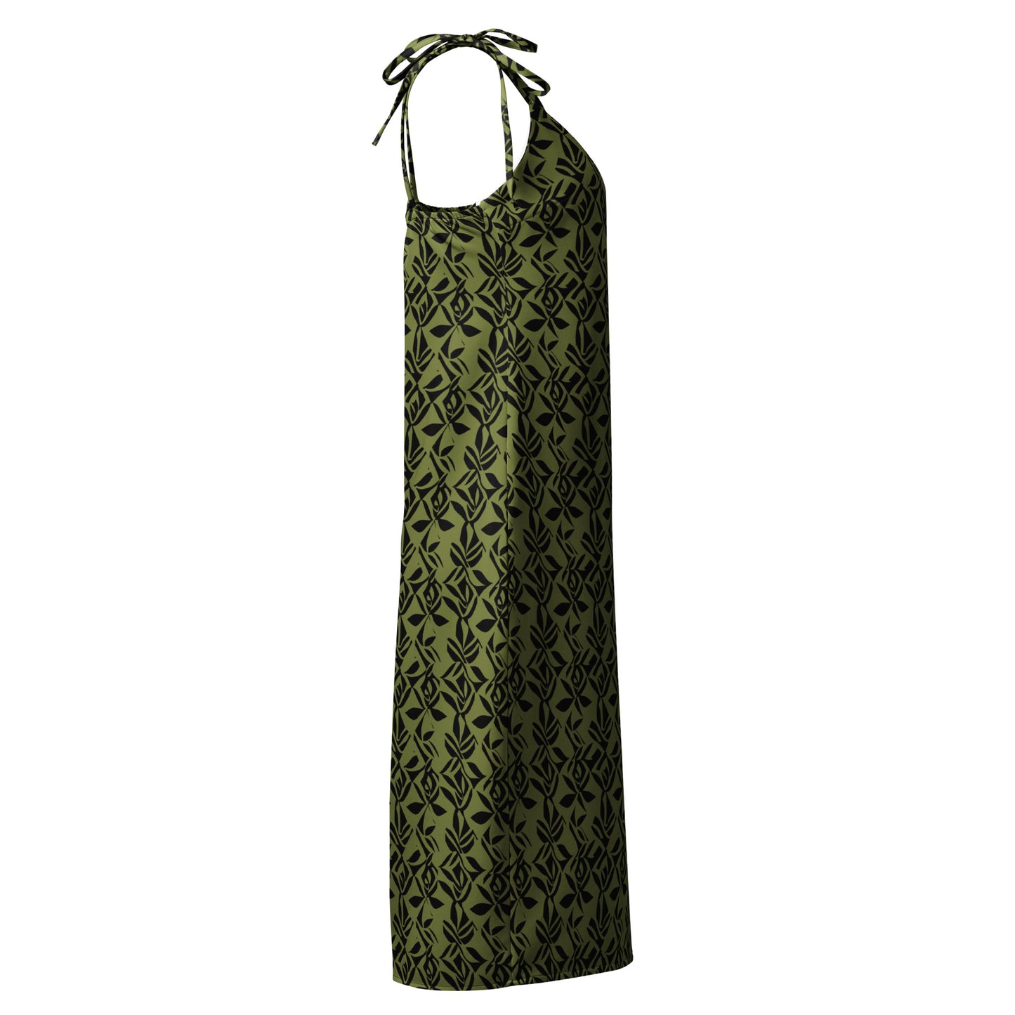 Vestido midi con tirantes ajustables