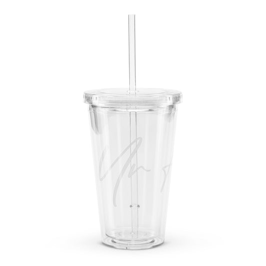 Vaso de plástico transparente