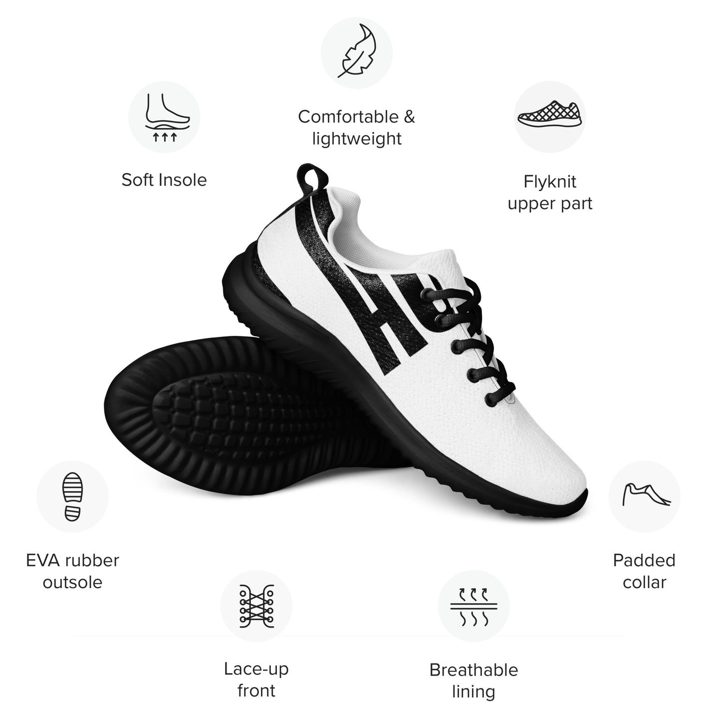 Zapatillas de deporte para hombre urachieve white