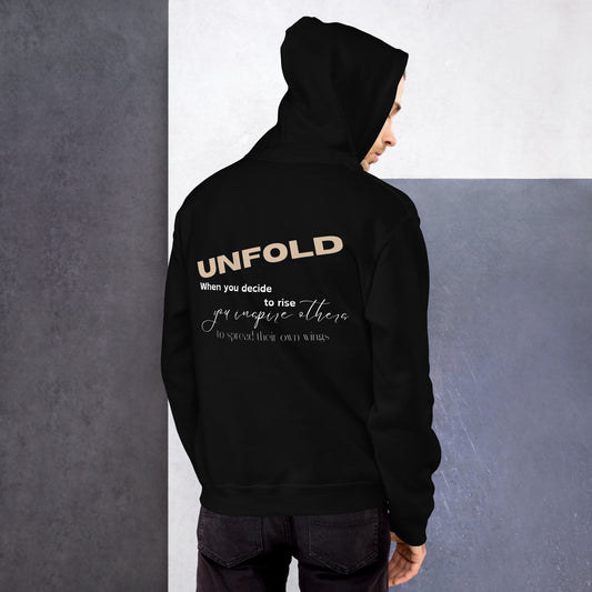 Sudadera con capucha Unfold